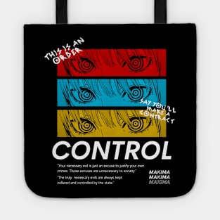 Control Makima Chainsaw Man Tote