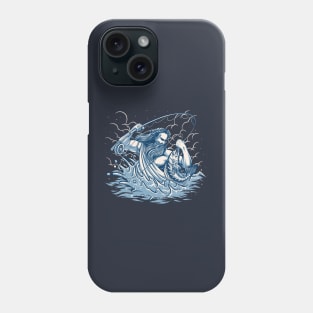 neptune fishing Phone Case