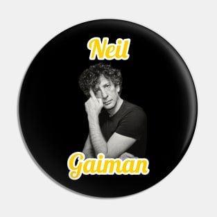 Neil Gaiman Pin