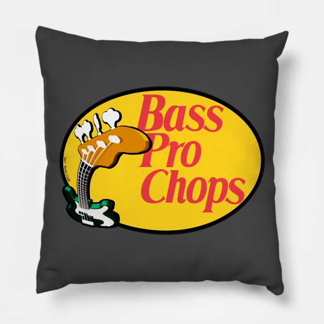 Bass Pro Chops Pillow by Music Bam International