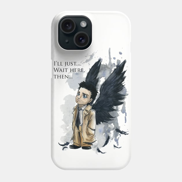 Waiting (multi) Phone Case by AmberStone