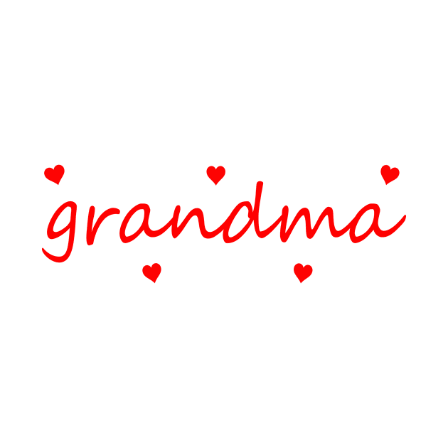 I love my grandma by halazidan