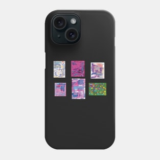 Abstract Sticker Pack Phone Case