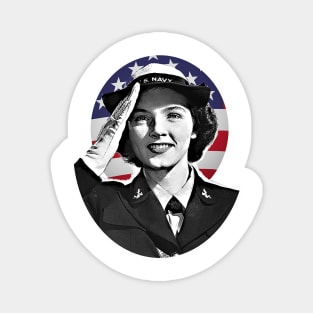 Patriot military woman Magnet