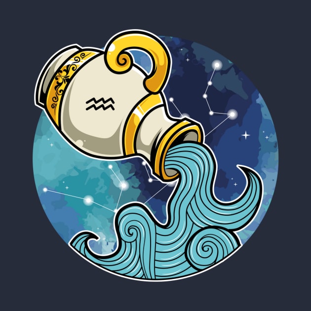 Aquarius Sign by Surta Comigo