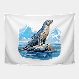 Leopard Seal Tapestry