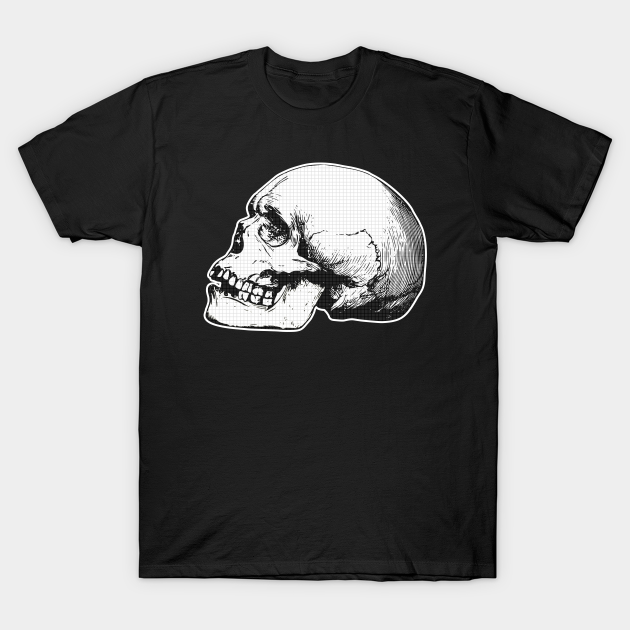 Discover Vintage skull Halloween Colorful Birthday Gift - Skull And Bones - T-Shirt