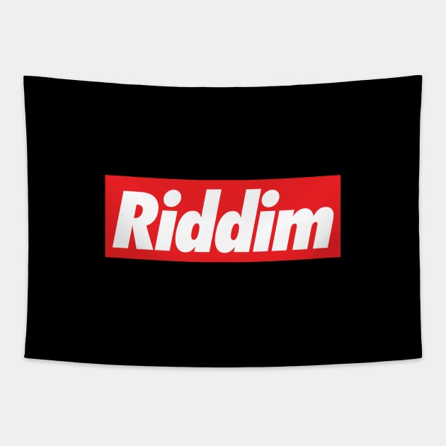 Riddim Dubstep Reggae Dancehall DJ Gift Tapestry by Drum And Bass Merch