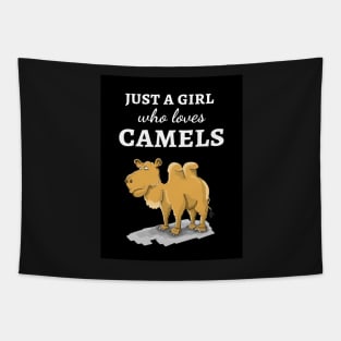 Just A Girl Who Loves Camels Tapestry