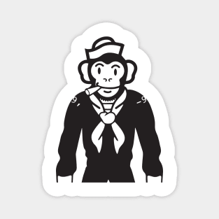 Sailor Monkey Magnet