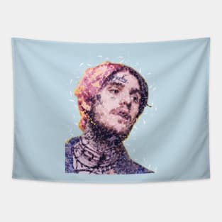 lil Peep Low Poly Tapestry