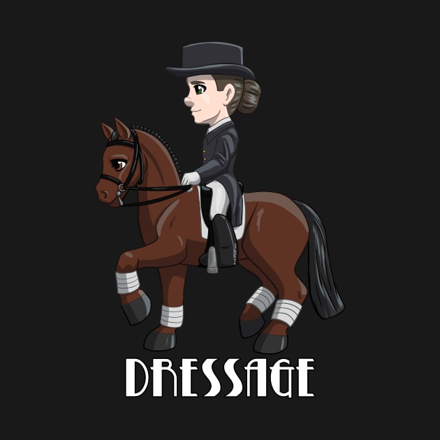 Cute Little Dressage Rider by lizstaley