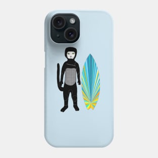 Cat in a Wetsuit Phone Case