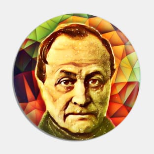 Auguste Comte Snow Portrait | Auguste Comte Artwork 15 Pin