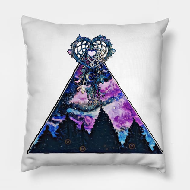 Dream Aesthetic Pillow by Cipher_Obscure