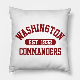 WST Commanders Super Bowl Pillow