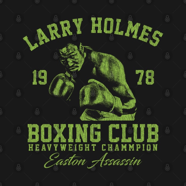 Boxing Club Larry Holmes Light Green by Bingung Mikir Nama Design