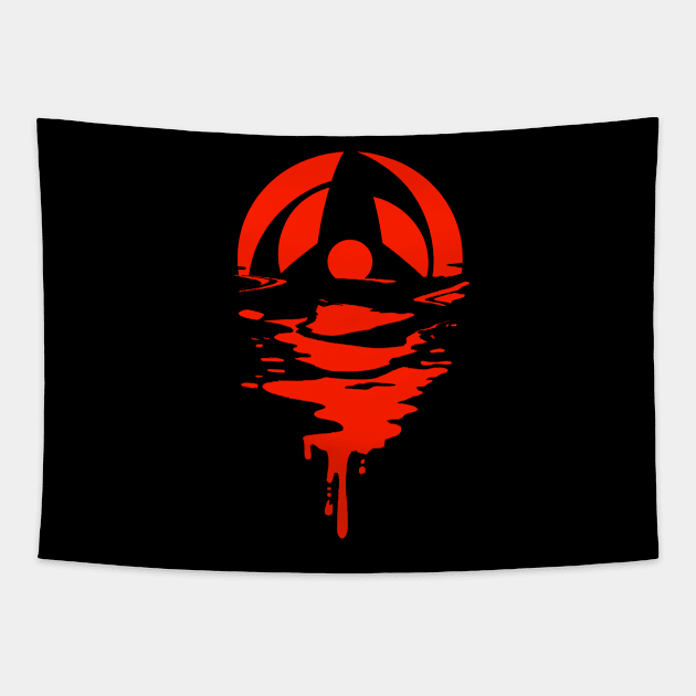 Sharingan Tapestry by Ritvik Takkar