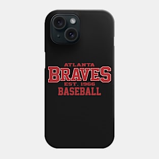 Braves Atlanta Baseball Phone Case