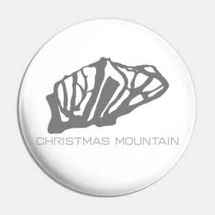 Christmas Mountain Resort 3D Pin