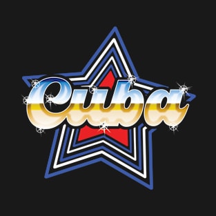 Cuba 80's Style design T-Shirt