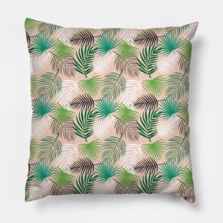 Pastel Spring Butterfly Pattern Pillow