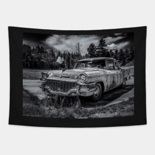 Rusty Old Studebaker Tapestry