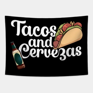 Tacos and Cervezas Tapestry