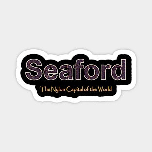 Seaford Grunge Text Magnet