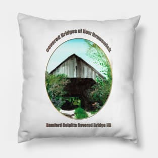 Bamford Colpitts Covered Bridge  NB Pillow