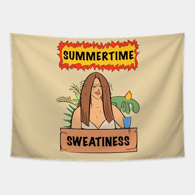 Summertime Sadness Tapestry by D-PAC