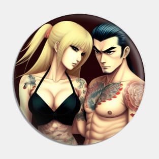 Manga tattoo couple boyfriend girlfriend Pin