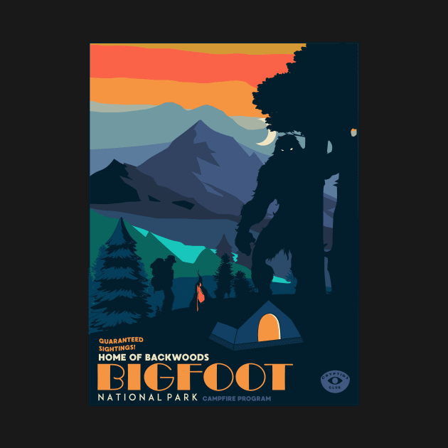 Bigfoot by Heymoonly