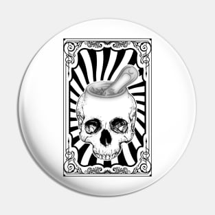 Chalice Skull Frame Pin