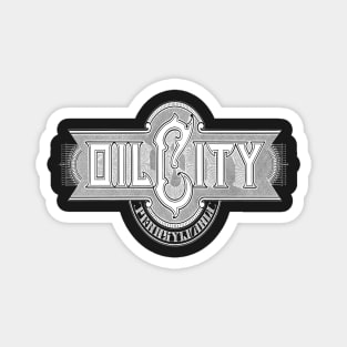 Vintage Oil City, PA Magnet