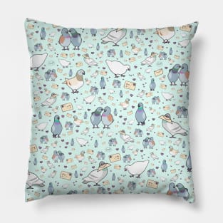 Cute pigeons Pillow