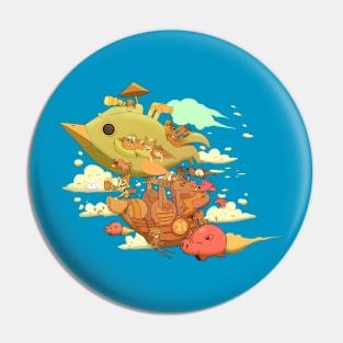 sky pirate Pin