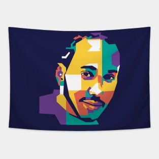 Lewis Hamilton on WPAP Tapestry