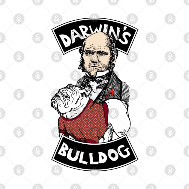 DARWIN'S ACTUAL BULLDOG by Tai's Tees by TaizTeez