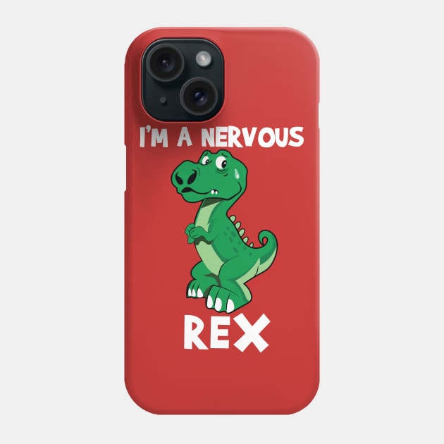 I'm a nervous rex Phone Case by Sruthi