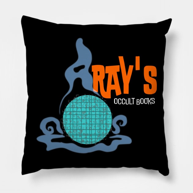 Rays Occult Books MCM Pillow by DrMadness
