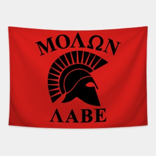 Mod.14 Molon Labe Greek Spartan Tapestry