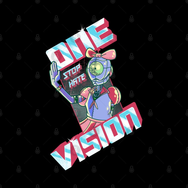 One Vision, Stop Hate: Empowering Robot by Hojyn