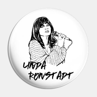 Linda Ronstadt Pin