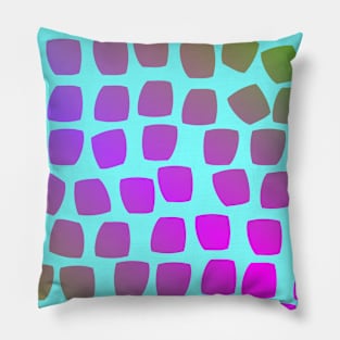 Candy Leopard Multicolored on Sky Blue 5748 Pillow