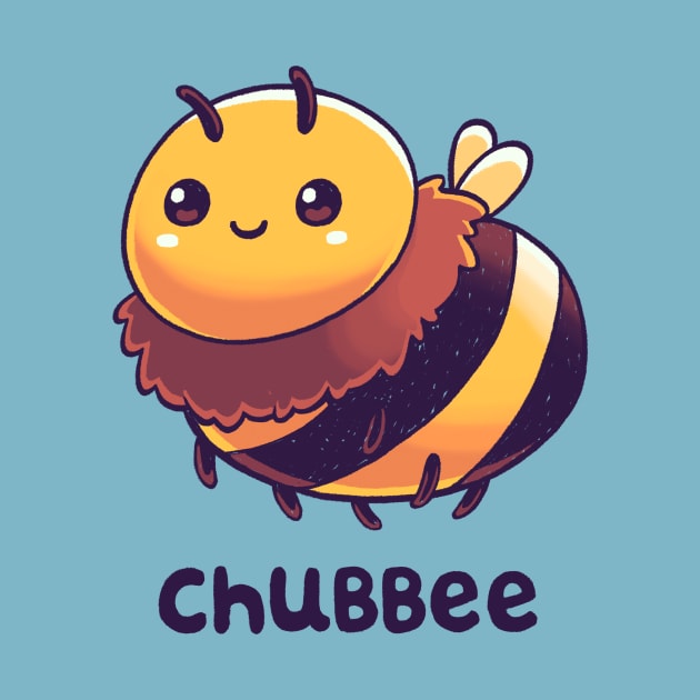 Chubbee // Chubby Bee, Kawaii, Animals by Geekydog