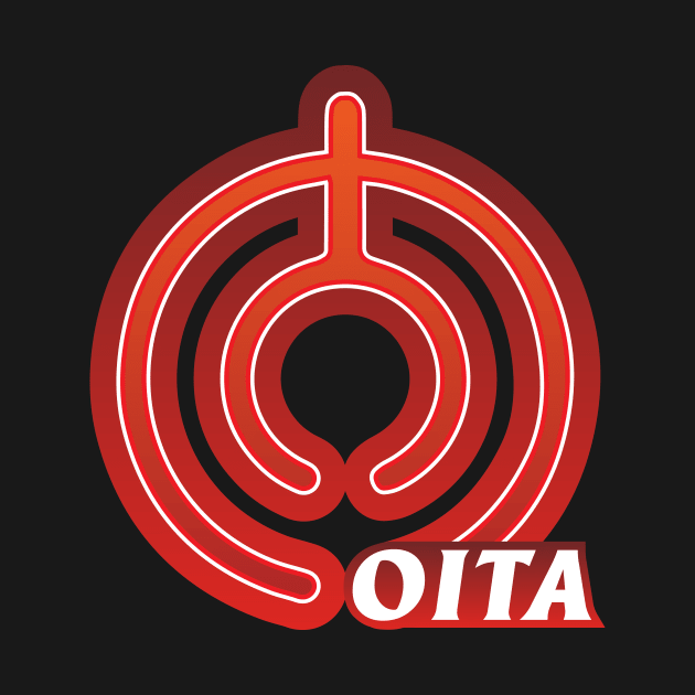 Oita Prefecture Japanese Symbol by PsychicCat