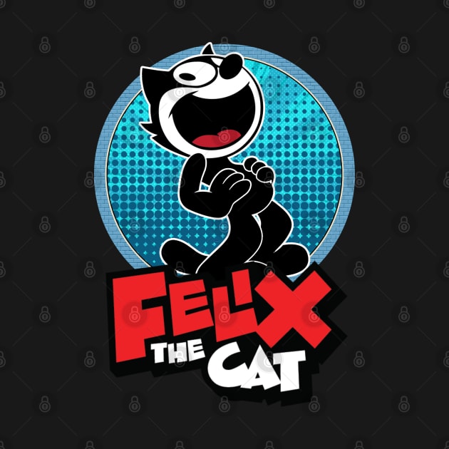 Felix the Cat Silly Shenanigans in Toon World by Iron Astronaut