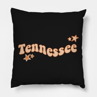 Groovy Tennessee Orange Pillow