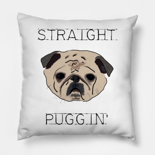 Pug Thug Pillow